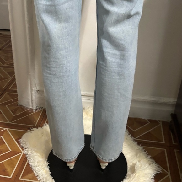 REFORMATION Women’s Julia High Cigarette Light Blue Jeans - Picture 9 of 16